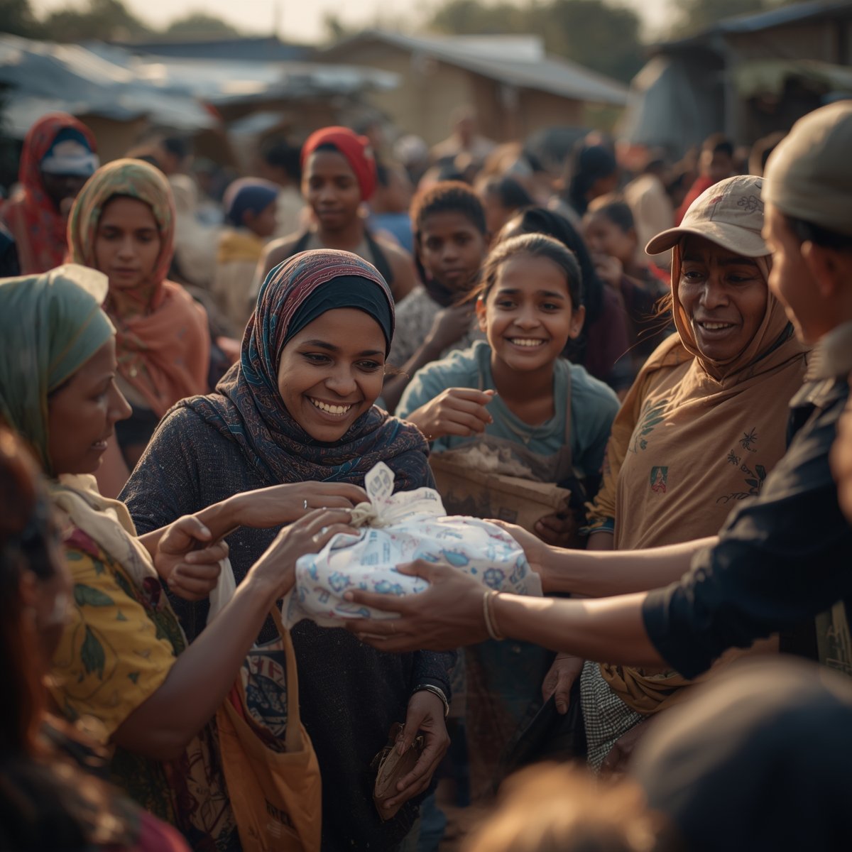 lucid origin a warm heartfelt scene showing diverse people fro 2